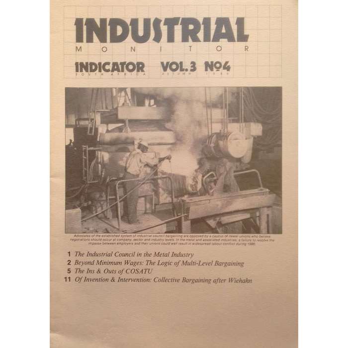 Indicator South Africa (Vol. 3, No. 3, Summer 1986, 5 Volumes in Folder)
