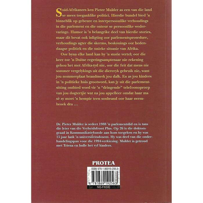 Kan Afrikaners Toyi-Toyi? (Inscribed by Author) | Pieter Mulder