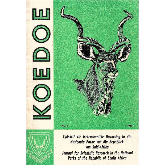 Koedoe: Journal for Scientific Research in the National Parks of the Republic of South Africa (No...