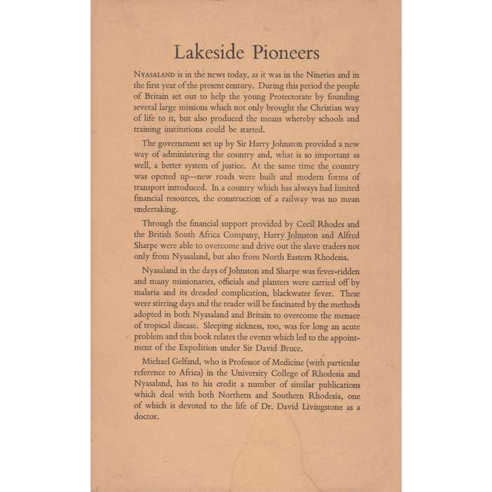 Lakeside Pioneers | Michael Gelfand