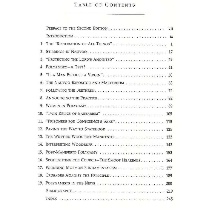 Mormon Polygamy: A History | Richard S. Van Wagoner
