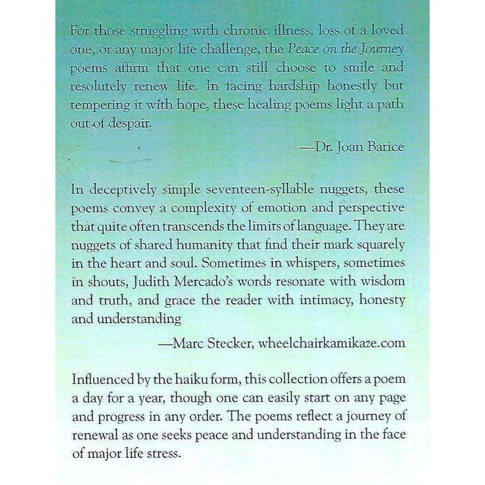 Peace on the Journey: Poems | Judith Mercado