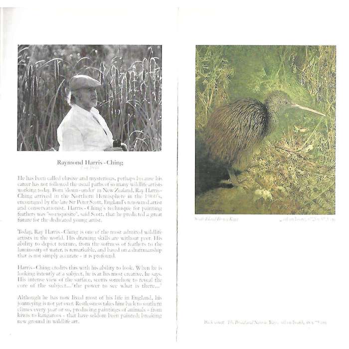 Raymond Harris-Ching (Invitation to an Exhibition of his Work)