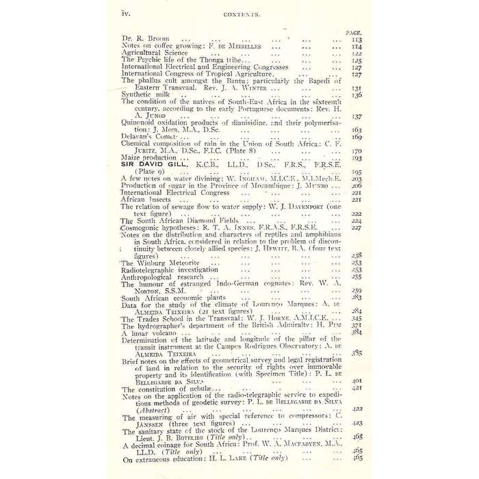 Report of the South African Association for the Advancement of Science (Lourenco Marques, 1913)