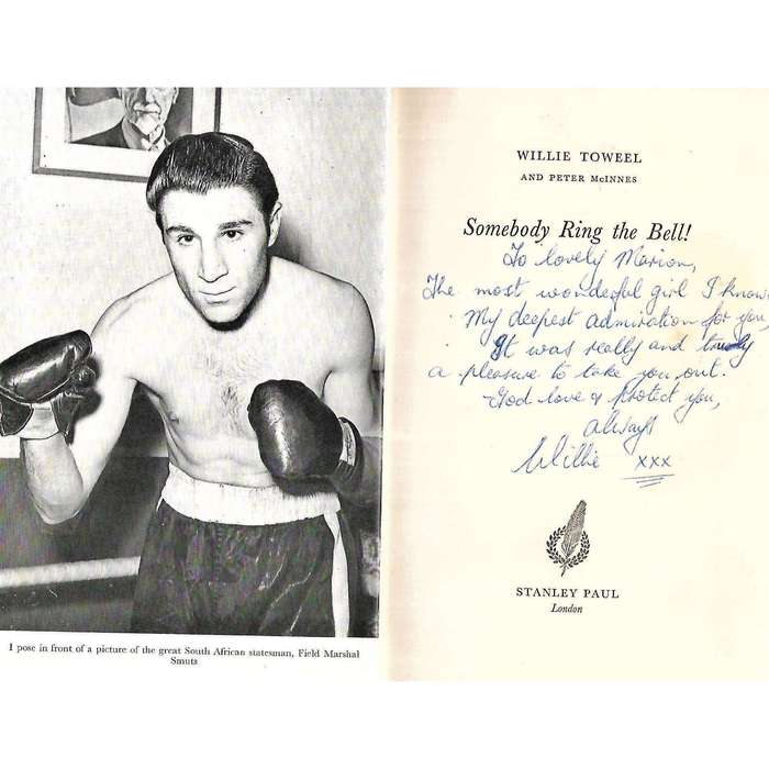 Somebody Ring the Bell! (First Edition, With Author's Inscription) | Willie Toweel and Peter McInnes