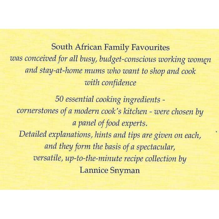South African Family Favourites | Lannice Snyman