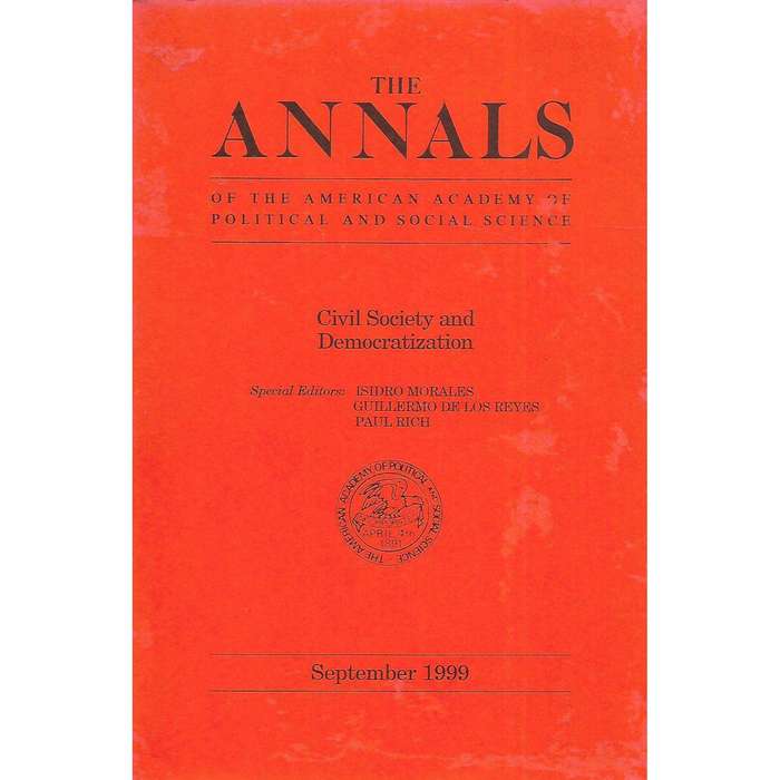 The Annals of the American Academy of Political and Social Science (Vol. 565, September 1999)