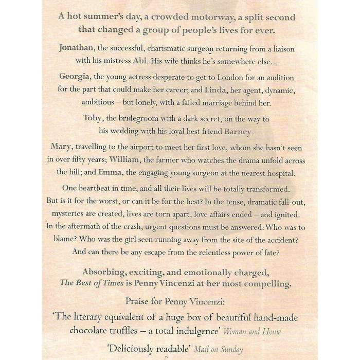 The Best of Times (With Author's Dedication) | Penny Vincent