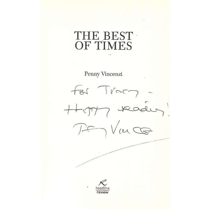 The Best of Times (With Author's Dedication) | Penny Vincent