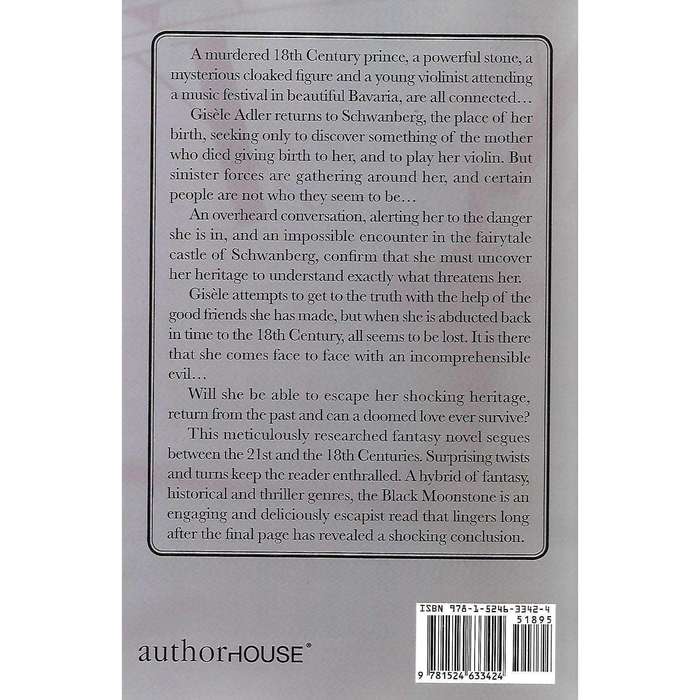 The Black Moonstone (Inscribed by Author) | K. L. Rinne
