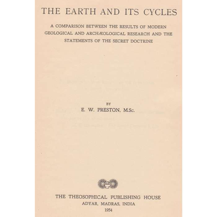The Earth and its Cycles | E. W. Preston