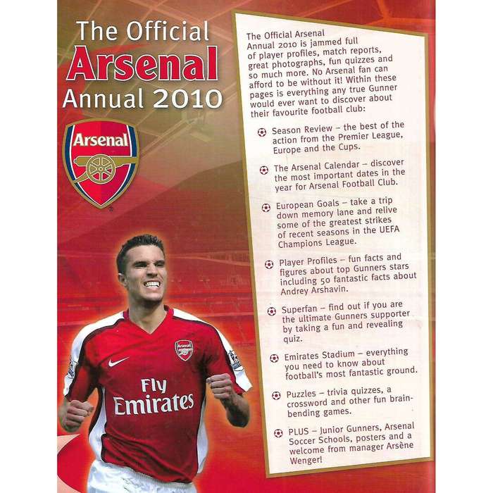 The Official Arsenal Annual 2010 | Chas Newkey-Burden
