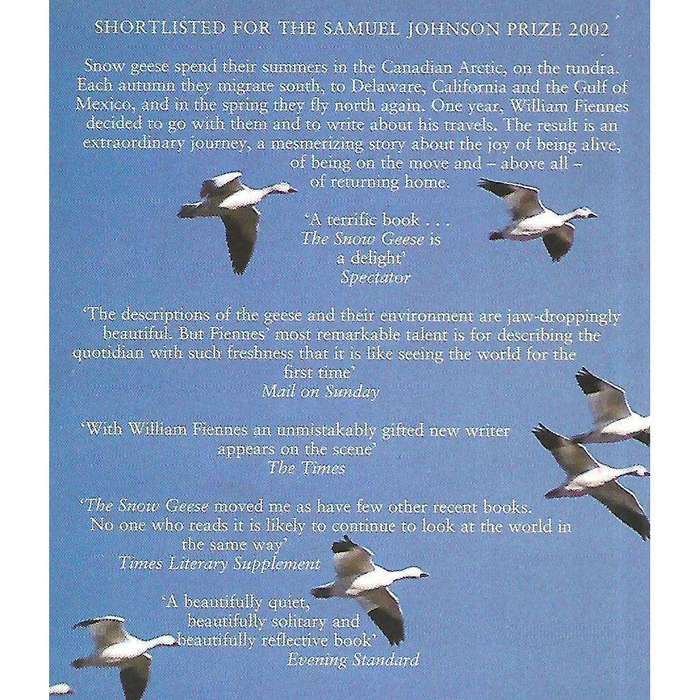The Snow Geese (Signed by Author) | William Fiennes