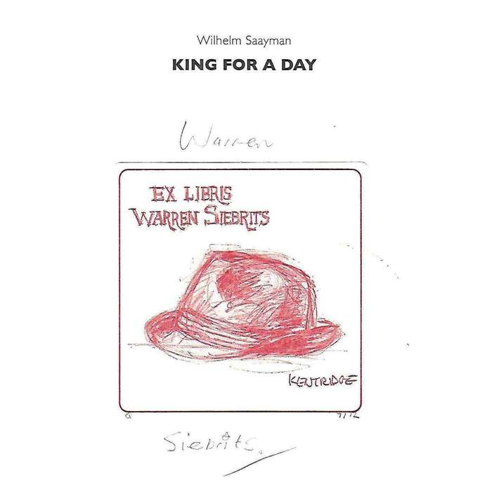 Wilhelm Saayman: King for a Day (Large Format Catalogue)