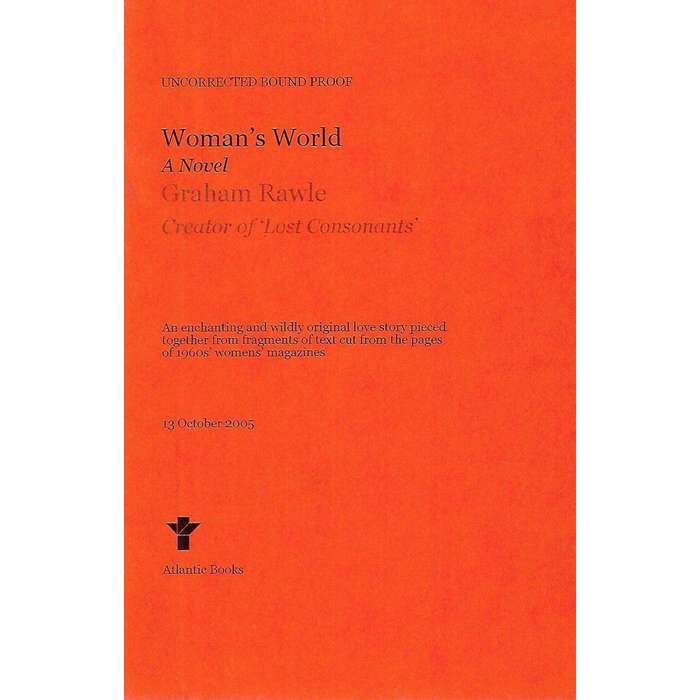 Woman's World: A Novel (Proof Copy) | Graham Rawle