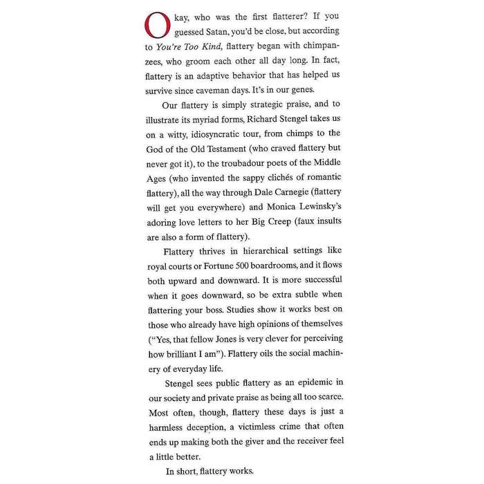 You're Too Kind: A Brief History of Flattery | Richard Stengel