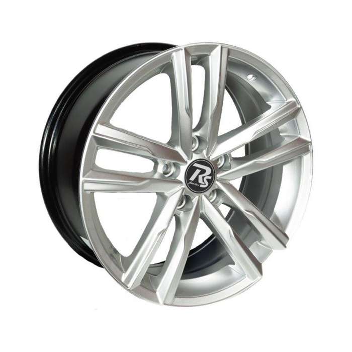 17" RS Flawless Salvador 5/112 7.5J ET35 CB57.1 Hyper Silver Wheels