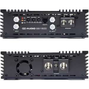 Digital Design Audio SS1500 Super Small Series 1500Watt RMS Class-D Power Amplifier - Car Audio
