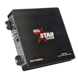 Starsound SSA-R-2250.2 2 Channel 2250Watt Amplifier - Car Audio