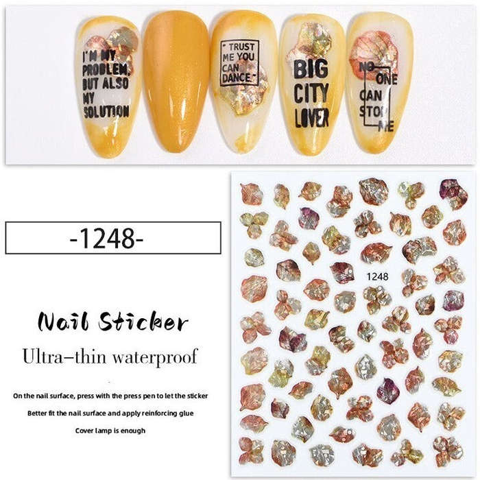 Nail Sticker - 1248 - Flowers