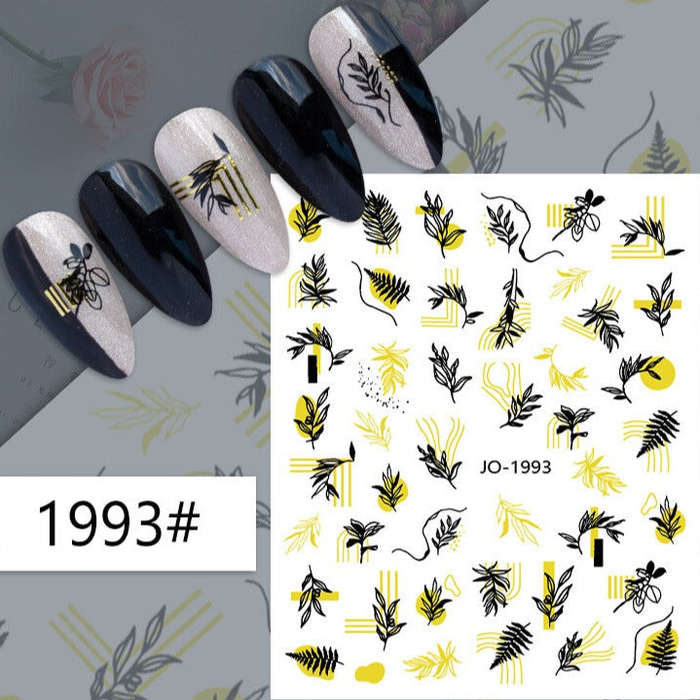 Nail Sticker - 1993 - Leaves