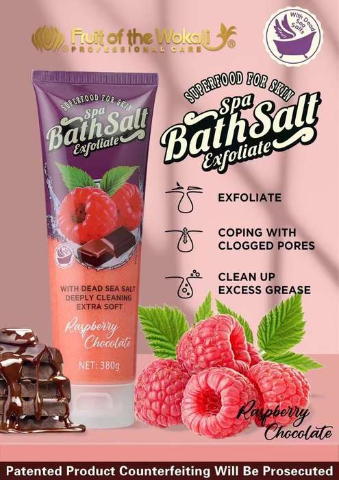 Superfood for Skin - Spa Bath Salt Exfoliate - 380g
