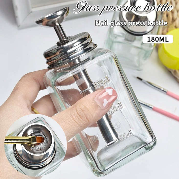 Bottle - Glass - Pressing - 180ml