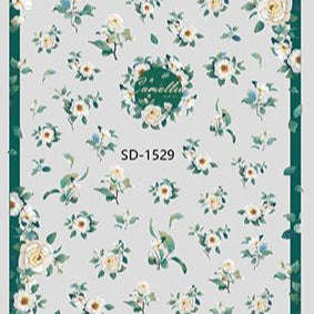 Nail Sticker 3D - 1529 - Flowers