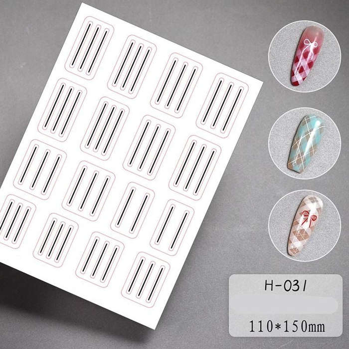 Nail Sticker - Stencil for Airbrushing