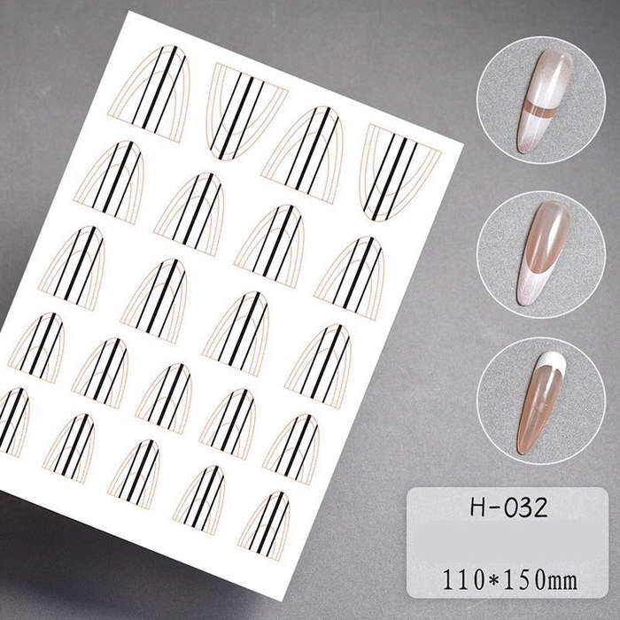 Nail Sticker - Stencil for Airbrushing