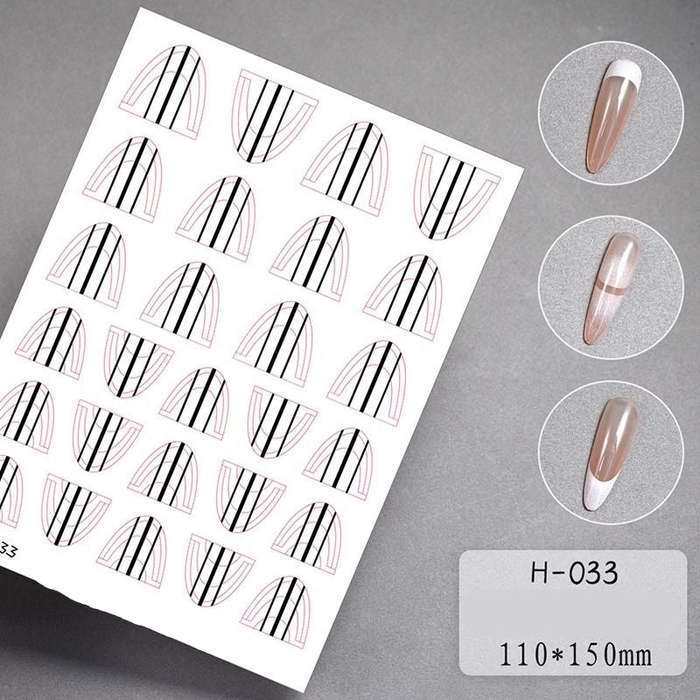 Nail Sticker - Stencil for Airbrushing