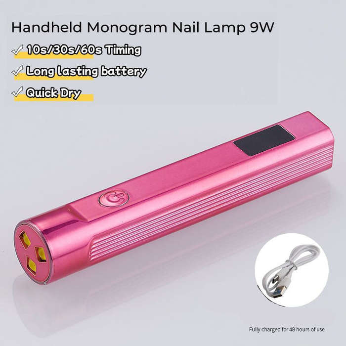 Nail UV LED Light / Lamp - Researchable Handheld - 9W