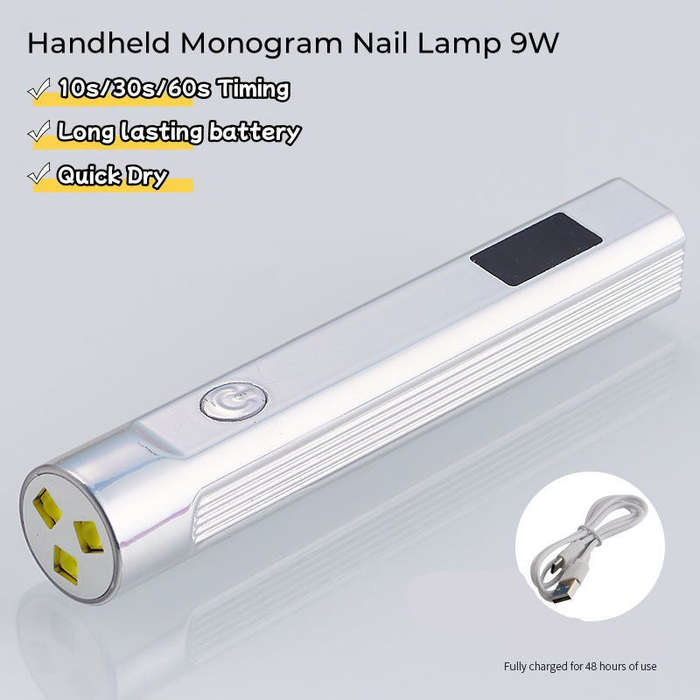 Nail UV LED Light / Lamp - Researchable Handheld - 9W