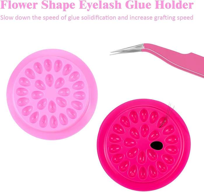 Eyelash Plastic Glue Holder