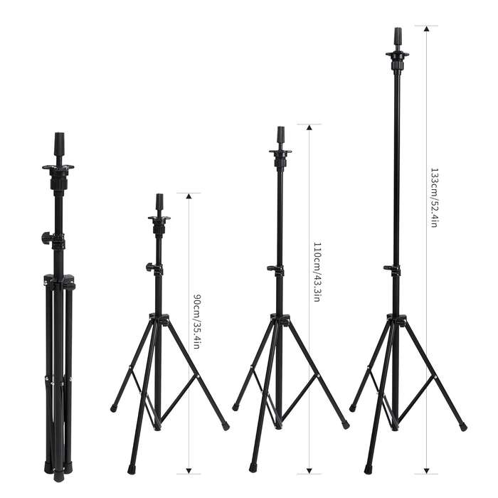 Mannequin Head Wig Tripod Stand