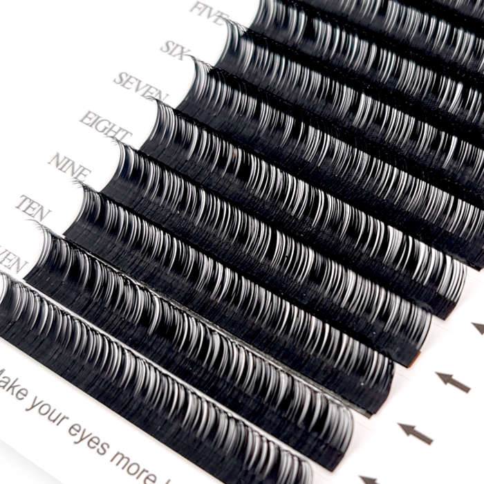 Premium False Eyelashes - Individual - 0.10 C - 10mm