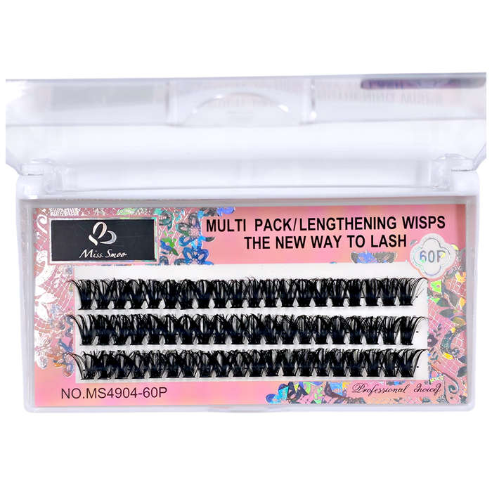 Eyelash Extension - Lengthening Wisps - 60P - 0.07D - 12mm