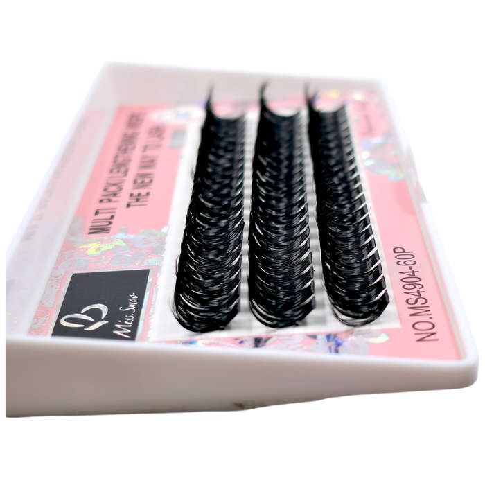 Eyelash Extension - Lengthening Wisps - 60P - 0.07D - 12mm