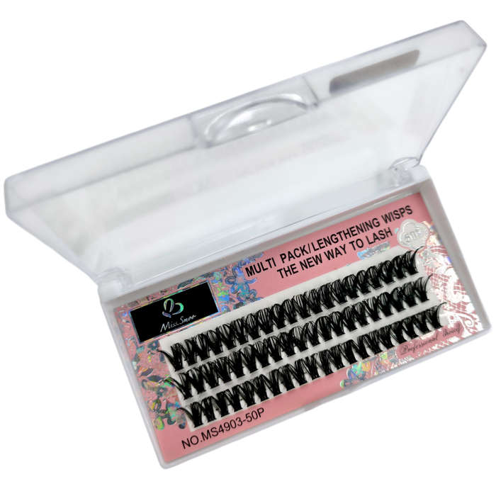 Eyelash Extension - Lengthening Wisps - 50P - 0.07D - 12mm