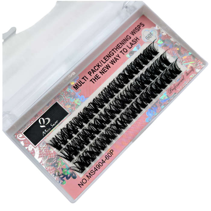 Eyelash Extension - Lengthening Wisps - 60P - 0.07D - 12mm
