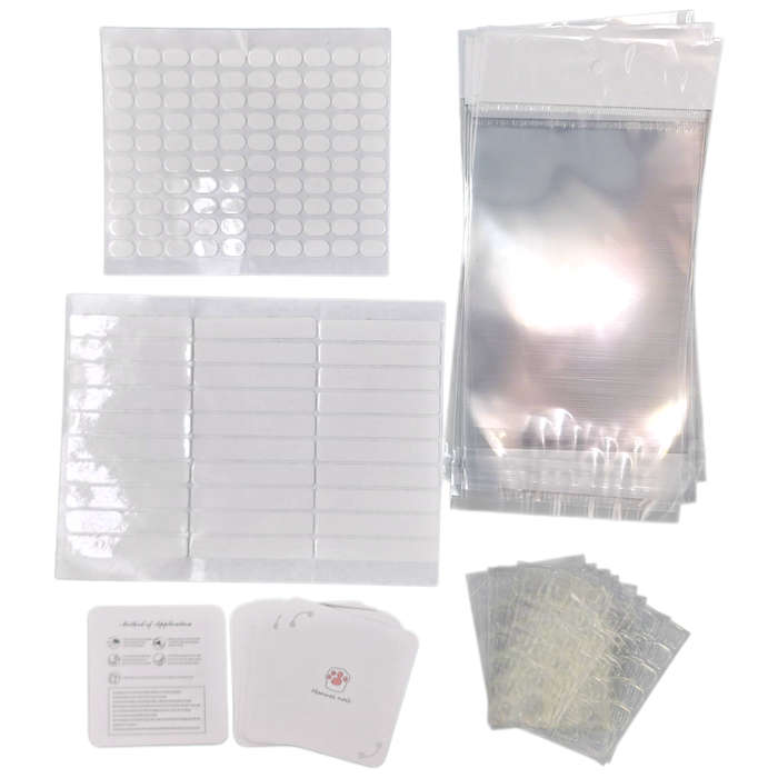 Press-On Nails Card Packaging Set - 10 Sets