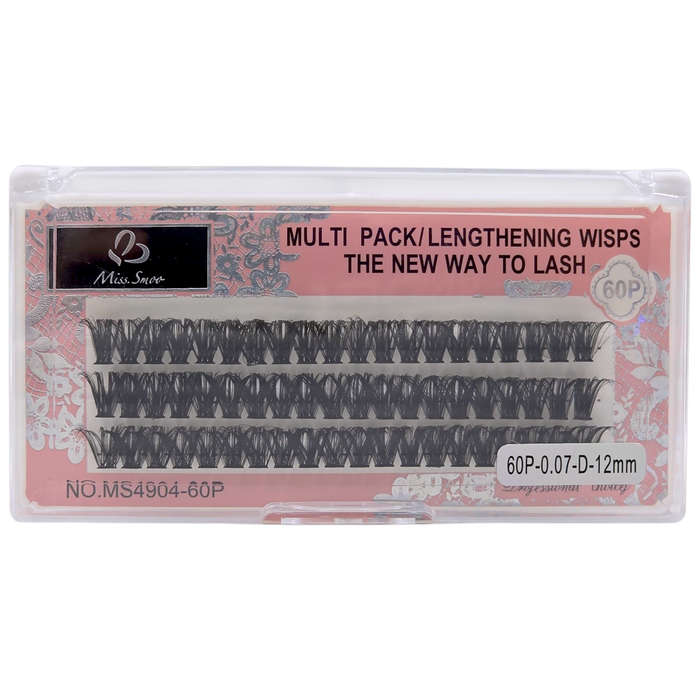 Eyelash Extension - Lengthening Wisps - 60P - 0.07D - 12mm
