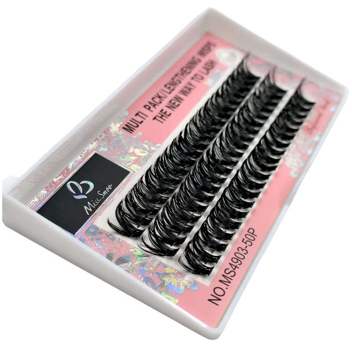 Eyelash Extension - Lengthening Wisps - 50P - 0.07D - 12mm