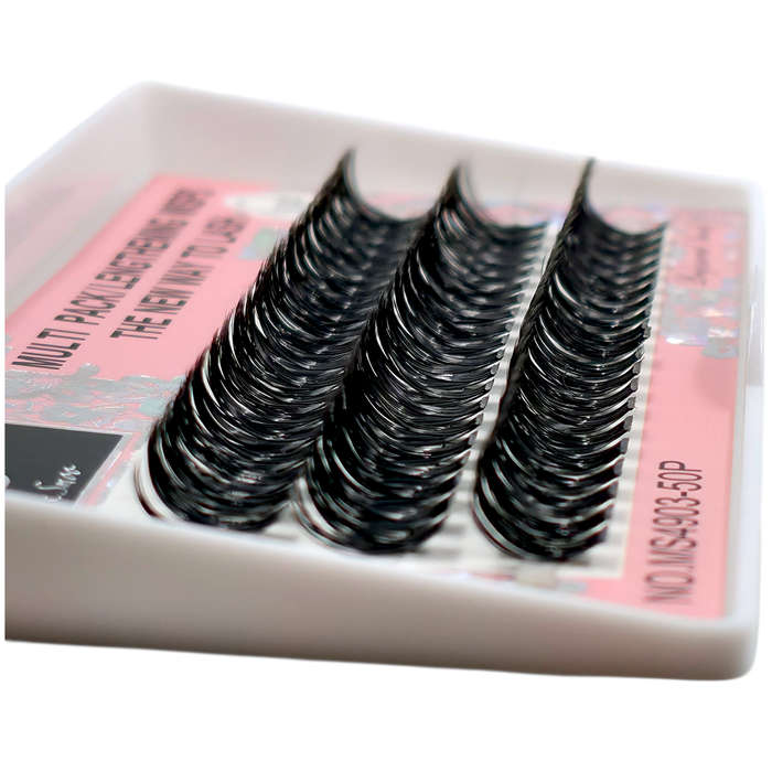 Eyelash Extension - Lengthening Wisps - 50P - 0.07D - 12mm