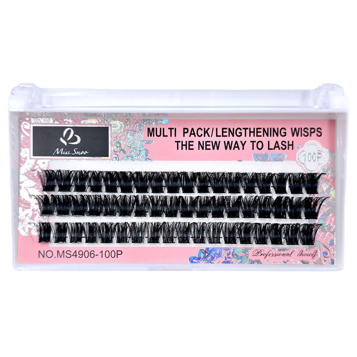 Eyelash Extension - Lengthening Wisps - 100P - 0.07D - 12mm