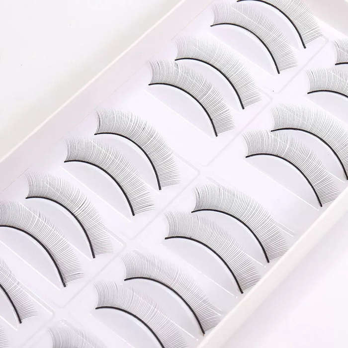 Eyelash Extension Practice/Training Stick-On Lashes - 10 pairs