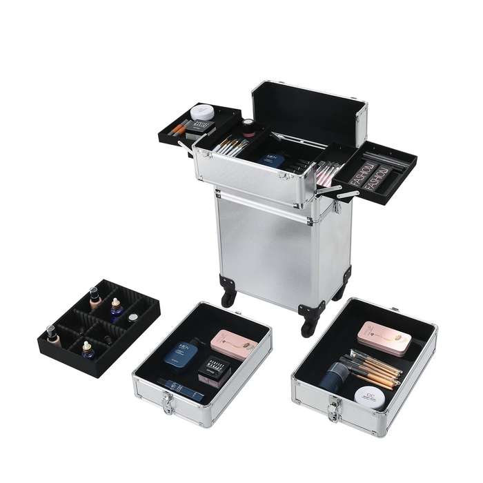 Storage Case - Professional Beauty Case / Make-up Case Trolly - 4 Layer