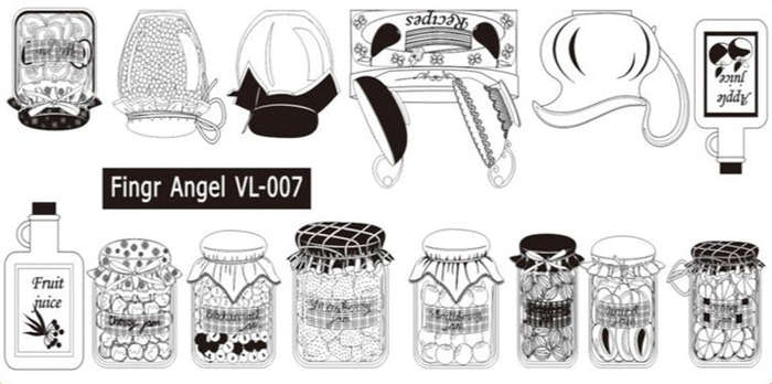 Stamping Plate - Finger Angel VL