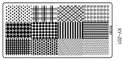 Stamping Plate - XY-Z - XY-Z17