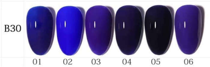 AS - UV Gel Polish - B30 (Royal Blue) Series